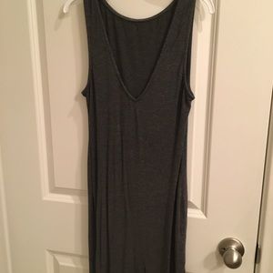 Dark gray dress