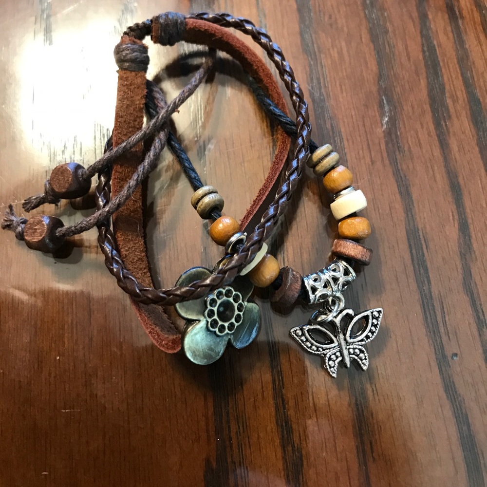 Leather Boho Bracelet Bundle