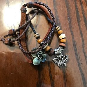Leather Boho Bracelet Bundle