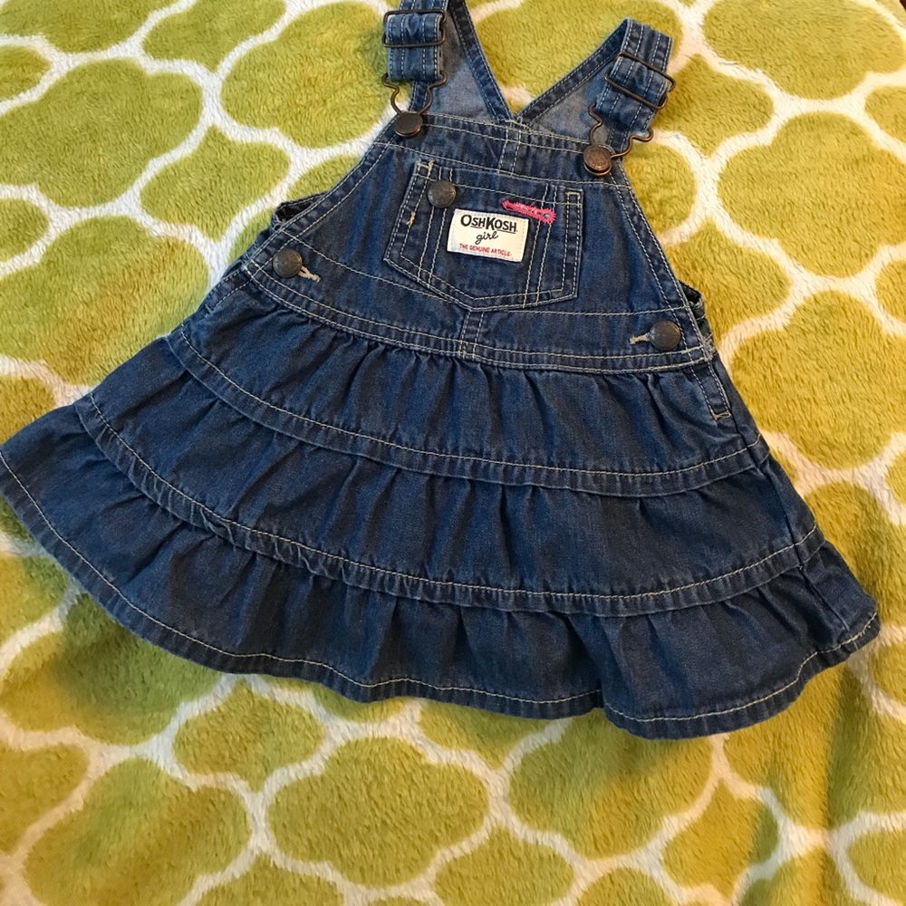 OshKosh Overalls Skirt size 6 months