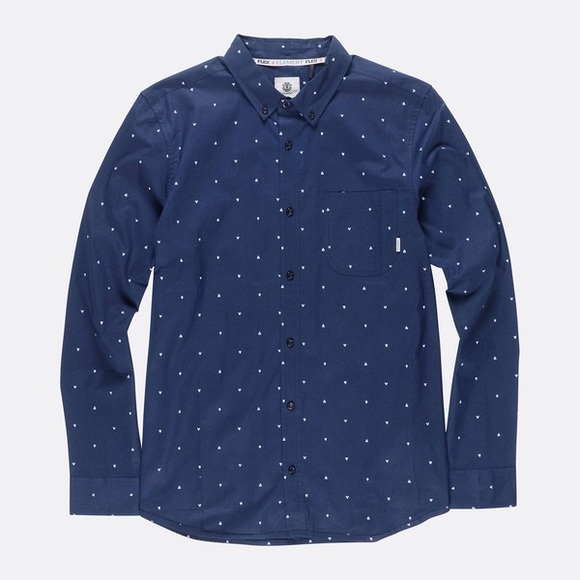 Element Lawton Long Sleeve Woven size large - Picture 3 of 4