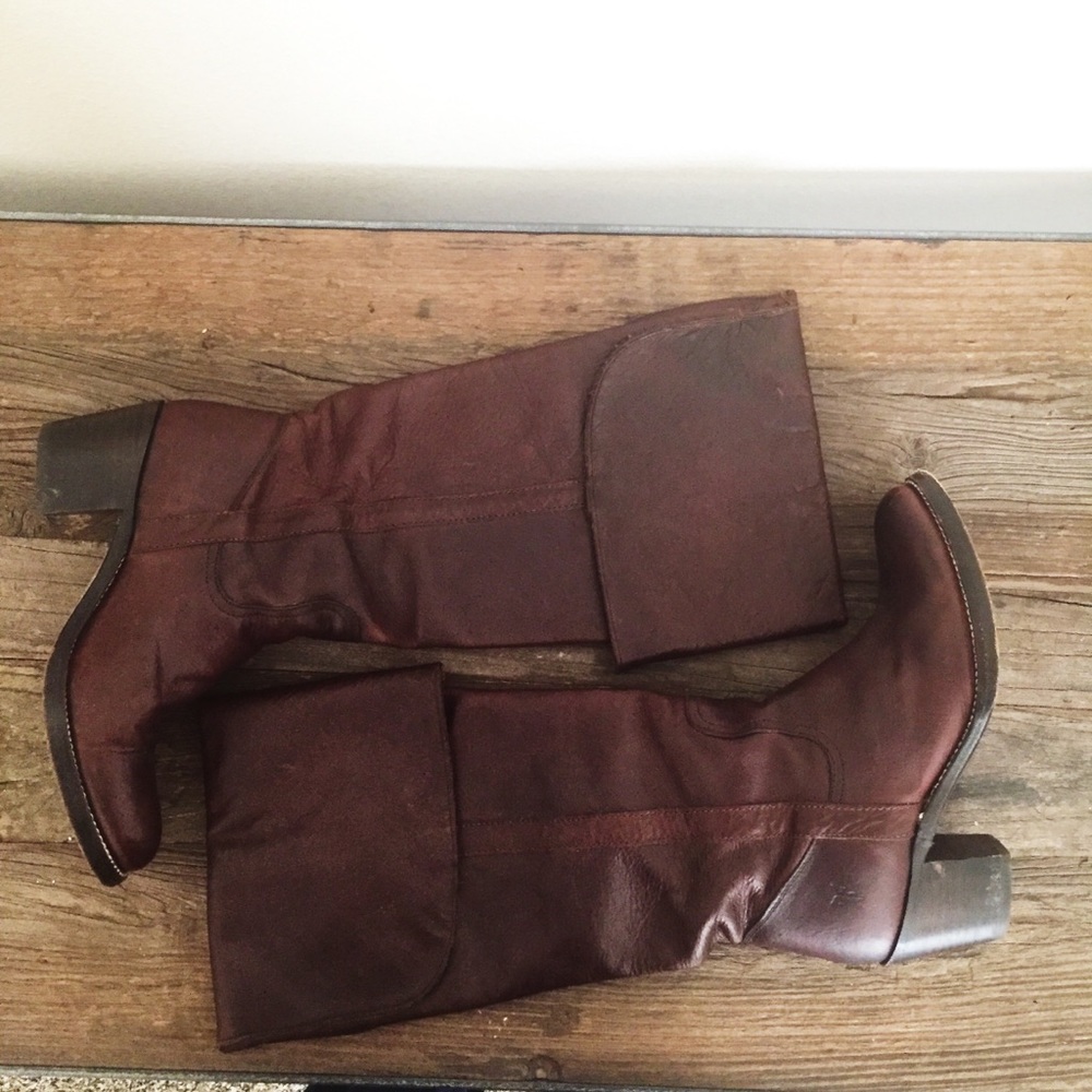 Frye leather boots