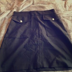 Black two pocket mini