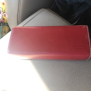 Coach sunglasses holder