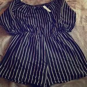 Off the shoulder romper