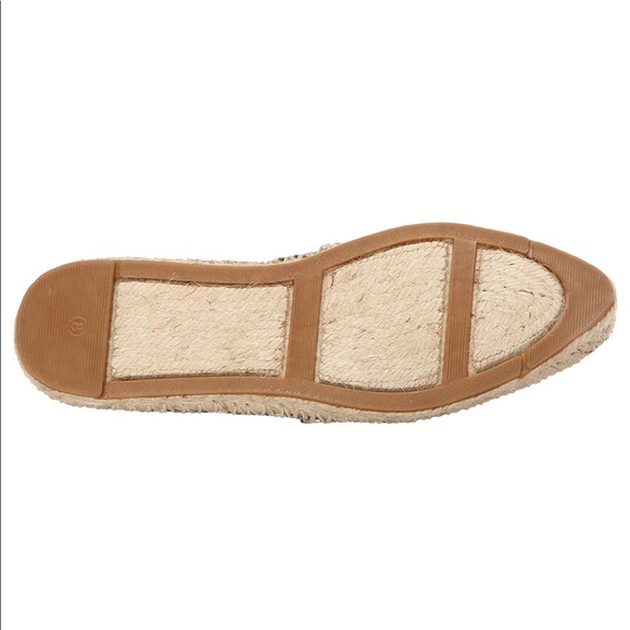 Nautical Stripped Pointy Toe Espadrille Loafer - Picture 4 of 7