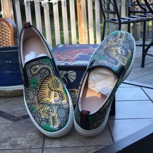 Brand new Gucci Dublin bengal sneakers