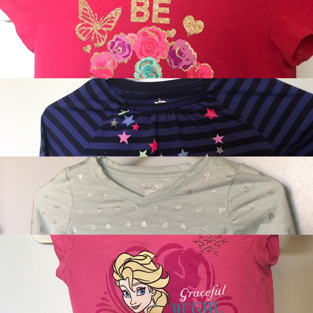 Bundle of 4 Girls Shirt