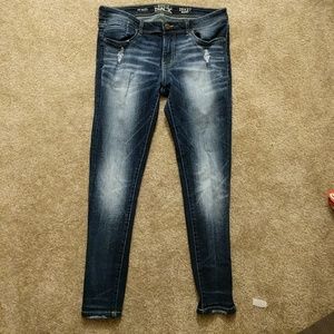 Amazing Black Buckle Skinny Jeans