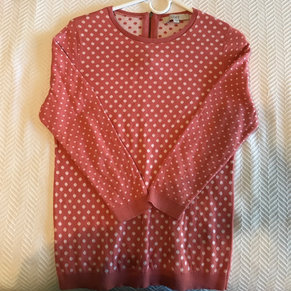 LOFT Lightweight Sweater. 3/4 sleeve. Size M.