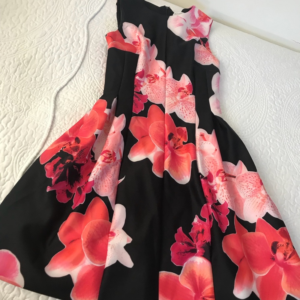 Calvin Klein floral dress