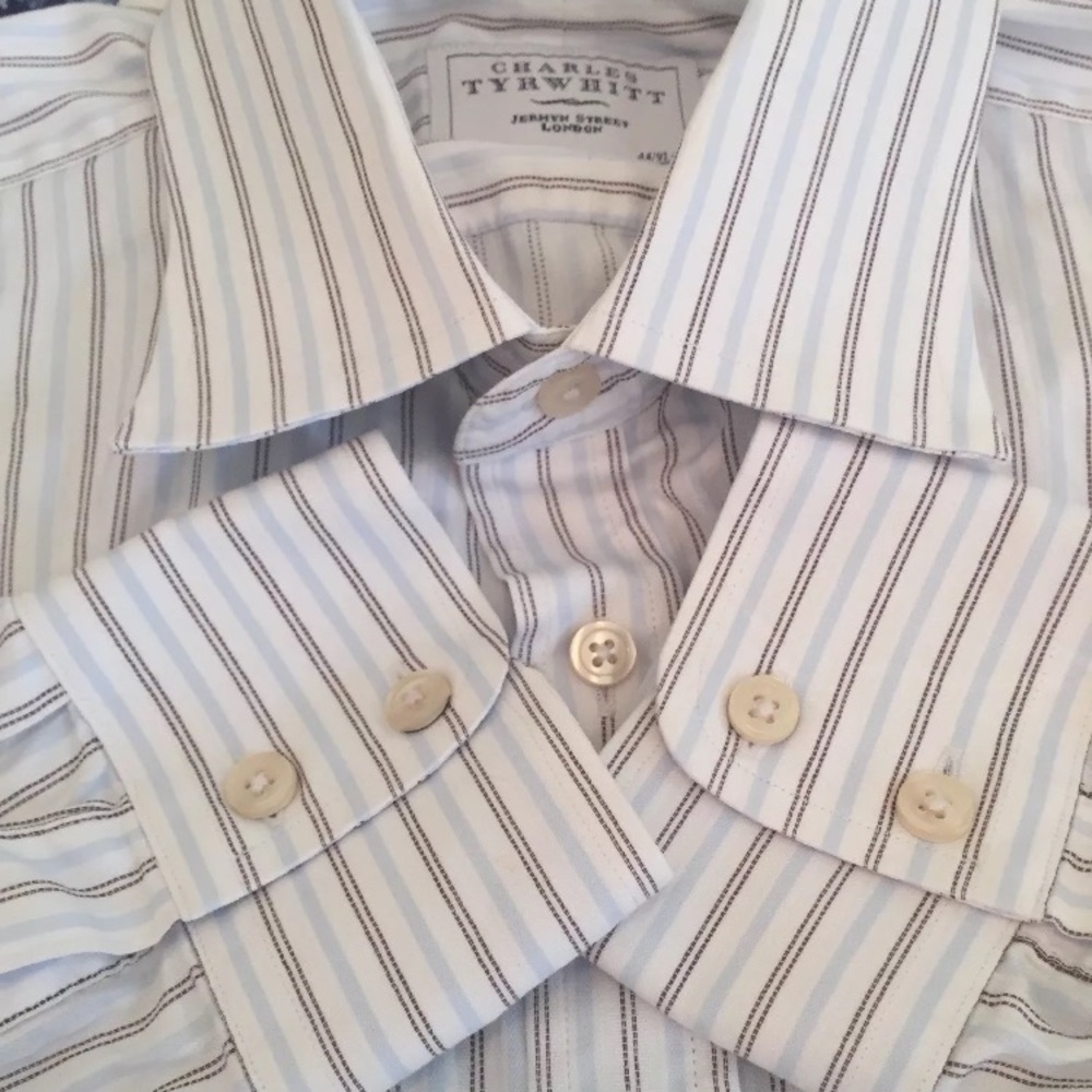 SaleCharles Tyrwhitt button up men's shirt 17.5/36 - Picture 6 of 6