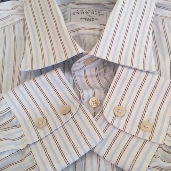 SaleCharles Tyrwhitt button up men's shirt 17.5/36 - Picture 6 of 6