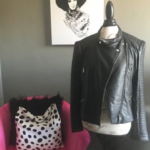 Zara Jackets & Coats - Leather Effect Jacket Zara Jackets & Coats - Leather Effect Jacket