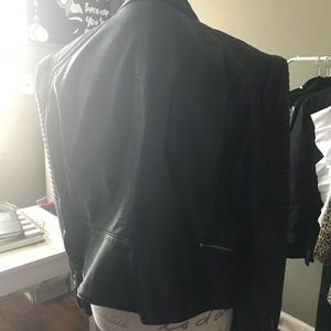 Zara Jackets & Coats - Leather Effect Jacket Zara Jackets & Coats - Leather Effect Jacket
