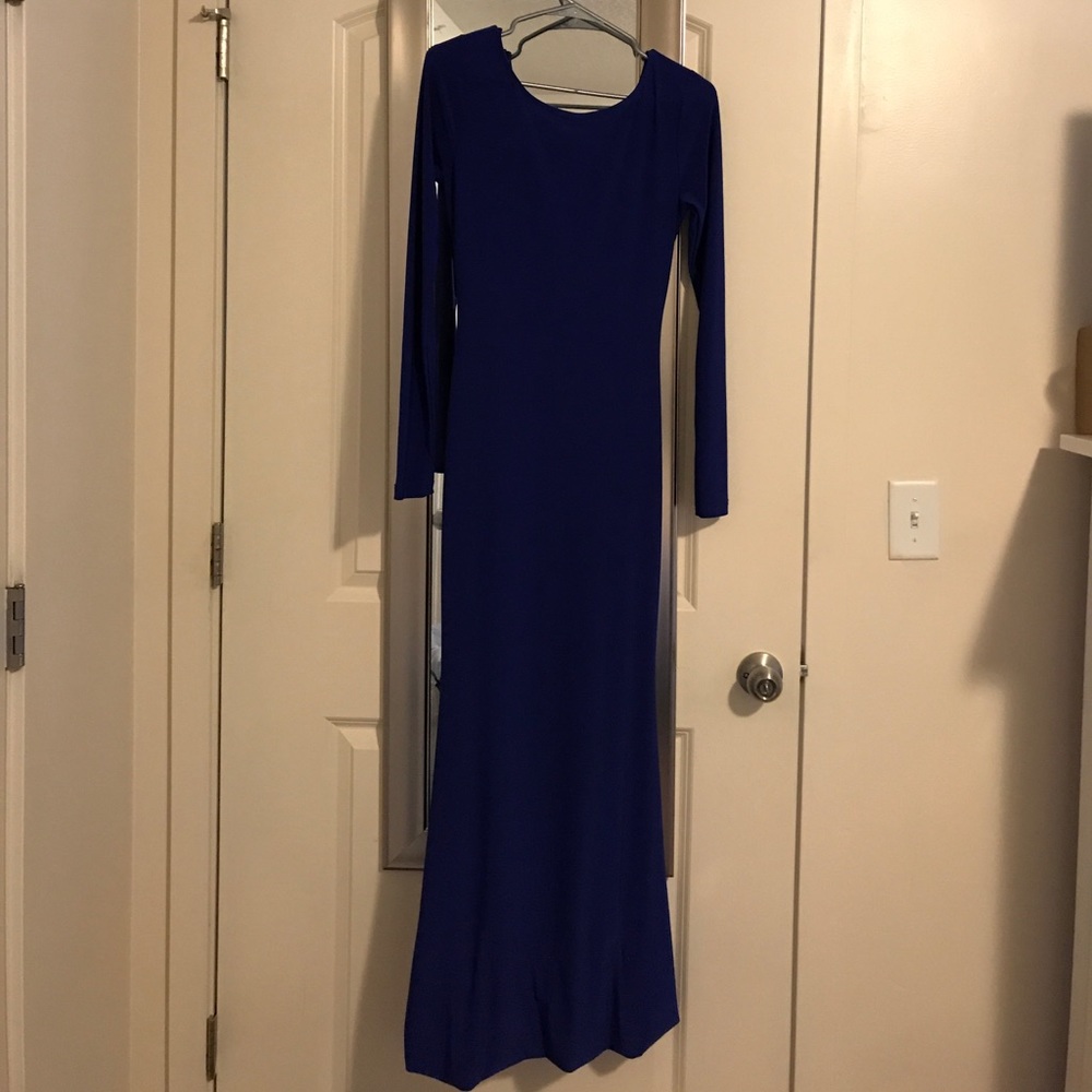 Windsor long sleeve maxi dress
