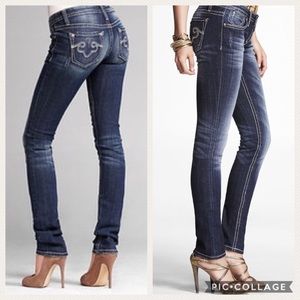 Express ReRock Skinny Jeans