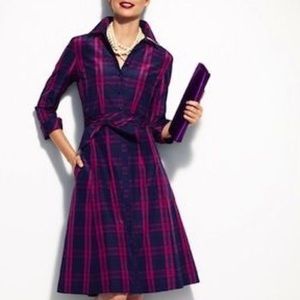 Talbots Gala Plaid Dress