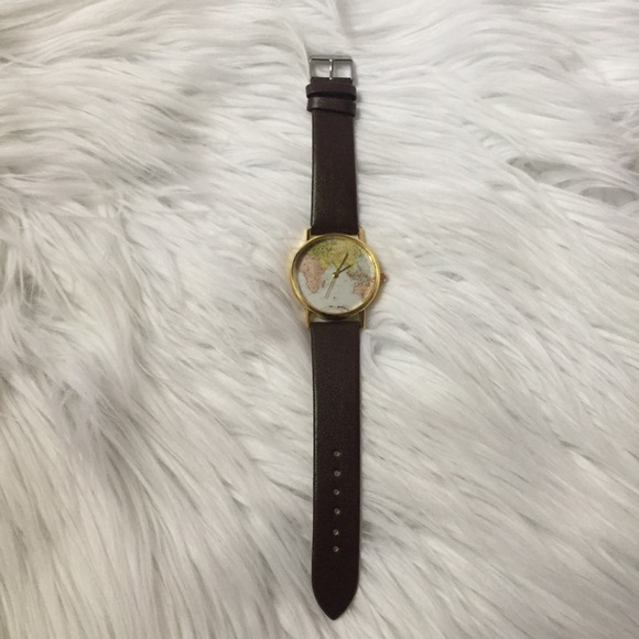 Urban Outfitters World Map Watch - Picture 2 of 2