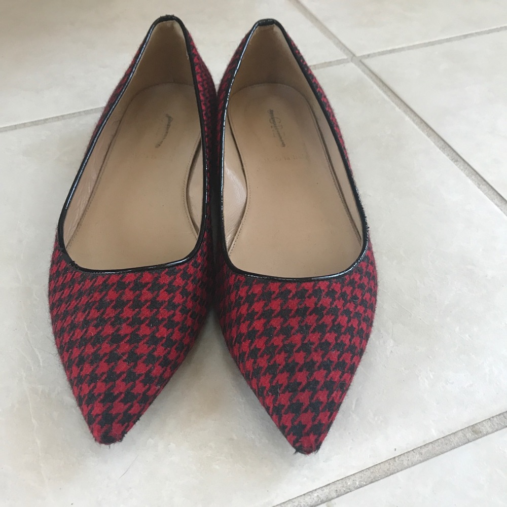 🆕LISTING! J. Crew houndstooth flat - Picture 2 of 6