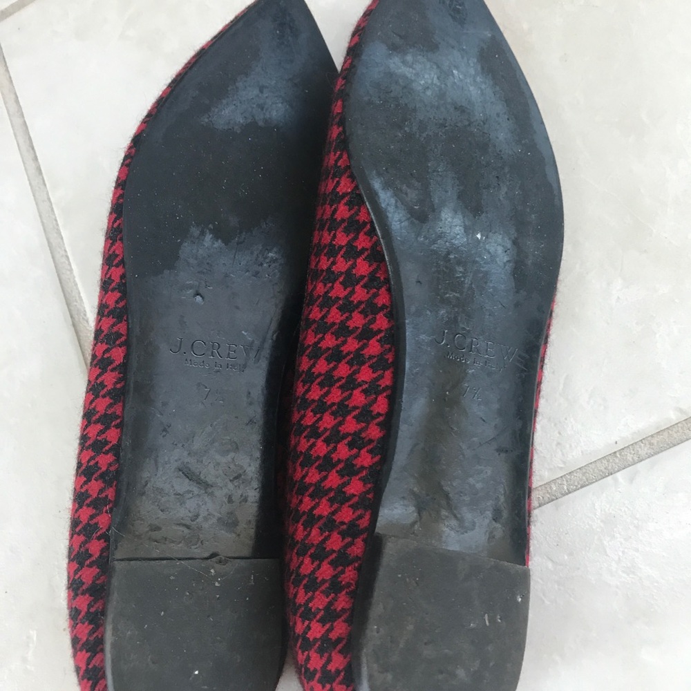 🆕LISTING! J. Crew houndstooth flat - Picture 5 of 6
