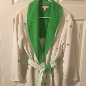 Lilly Pulitzer Terry Cloth Medium Robe