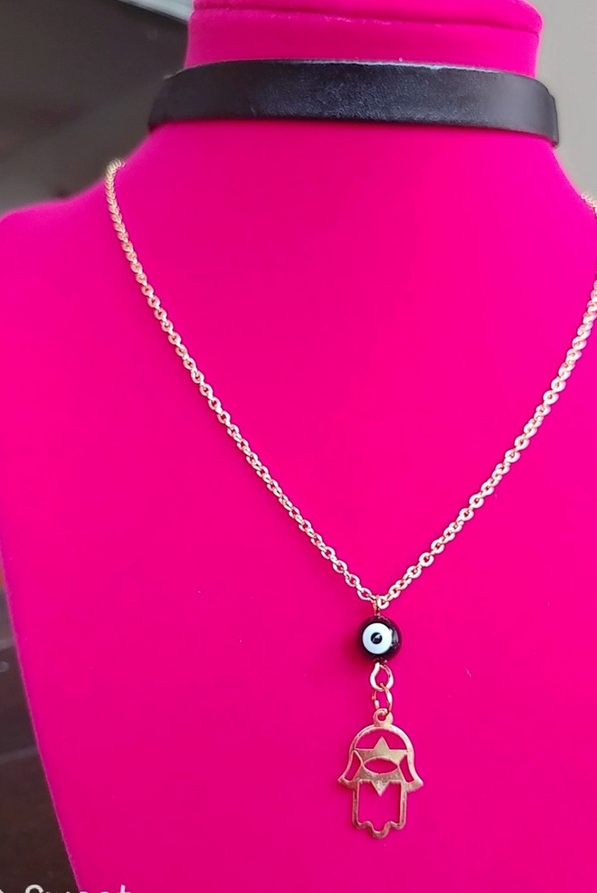 18k gold plated choker necklace under 25 set