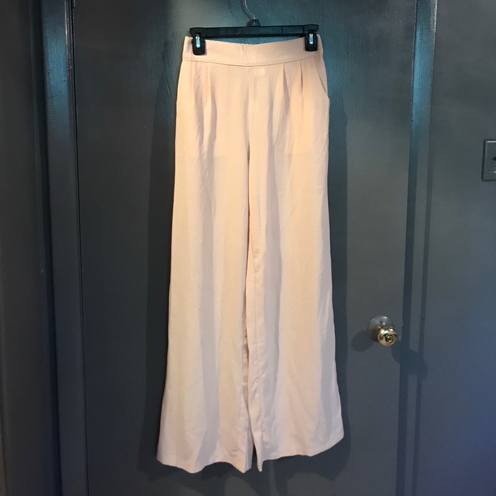 Wide leg dress pants