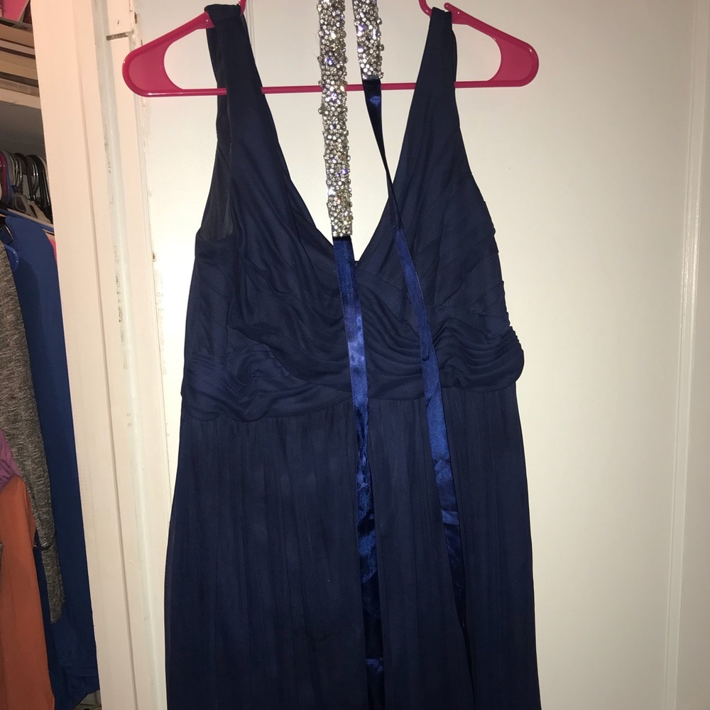 David’s bridal “Marine” short bridesmaid dress