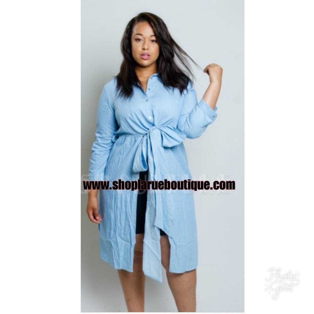 Denim Shirt Plus