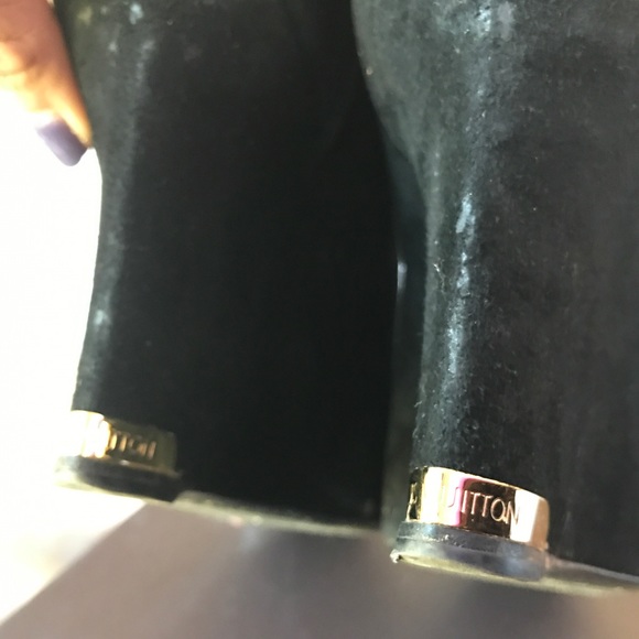 Louis Vuitton Suede Suede Boots - Picture 5 of 8