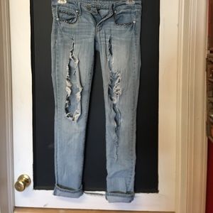 american eagle stretch jeans