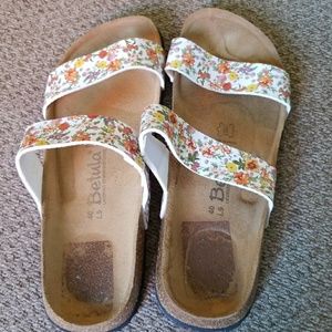Betula Quito floral print sandal size 40(US 9)