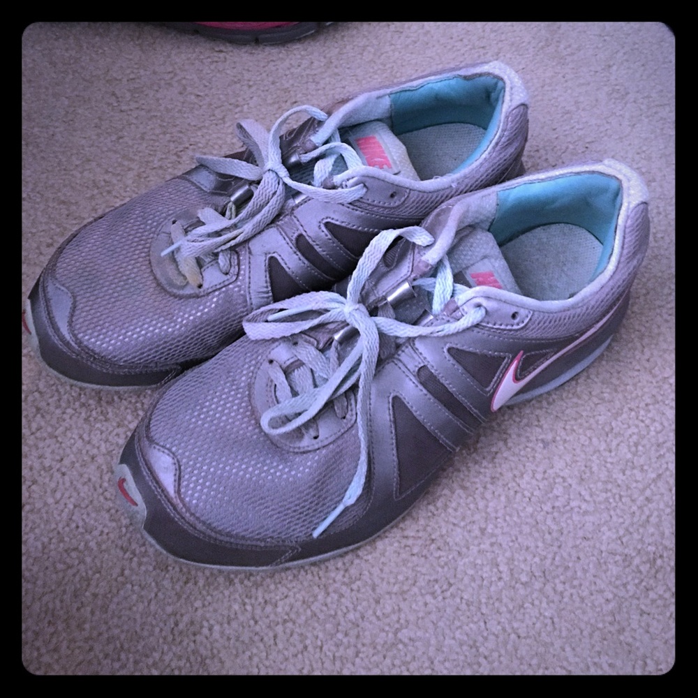 Silver Nikes