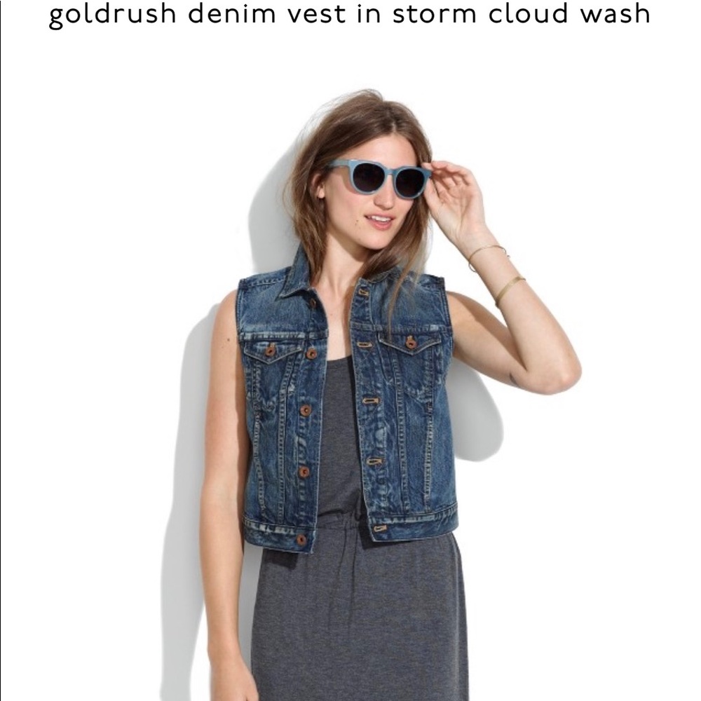 Madewell Denim vest