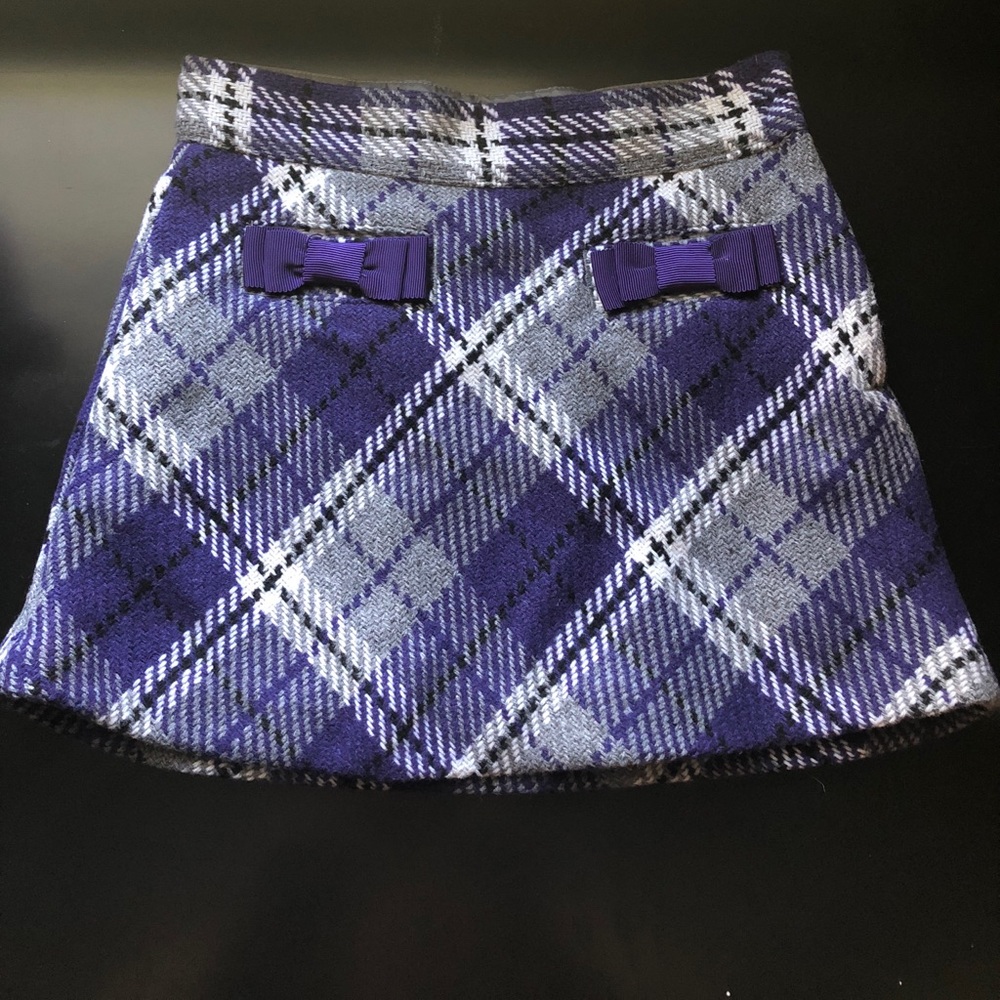 Janie and Jack plaid skirt