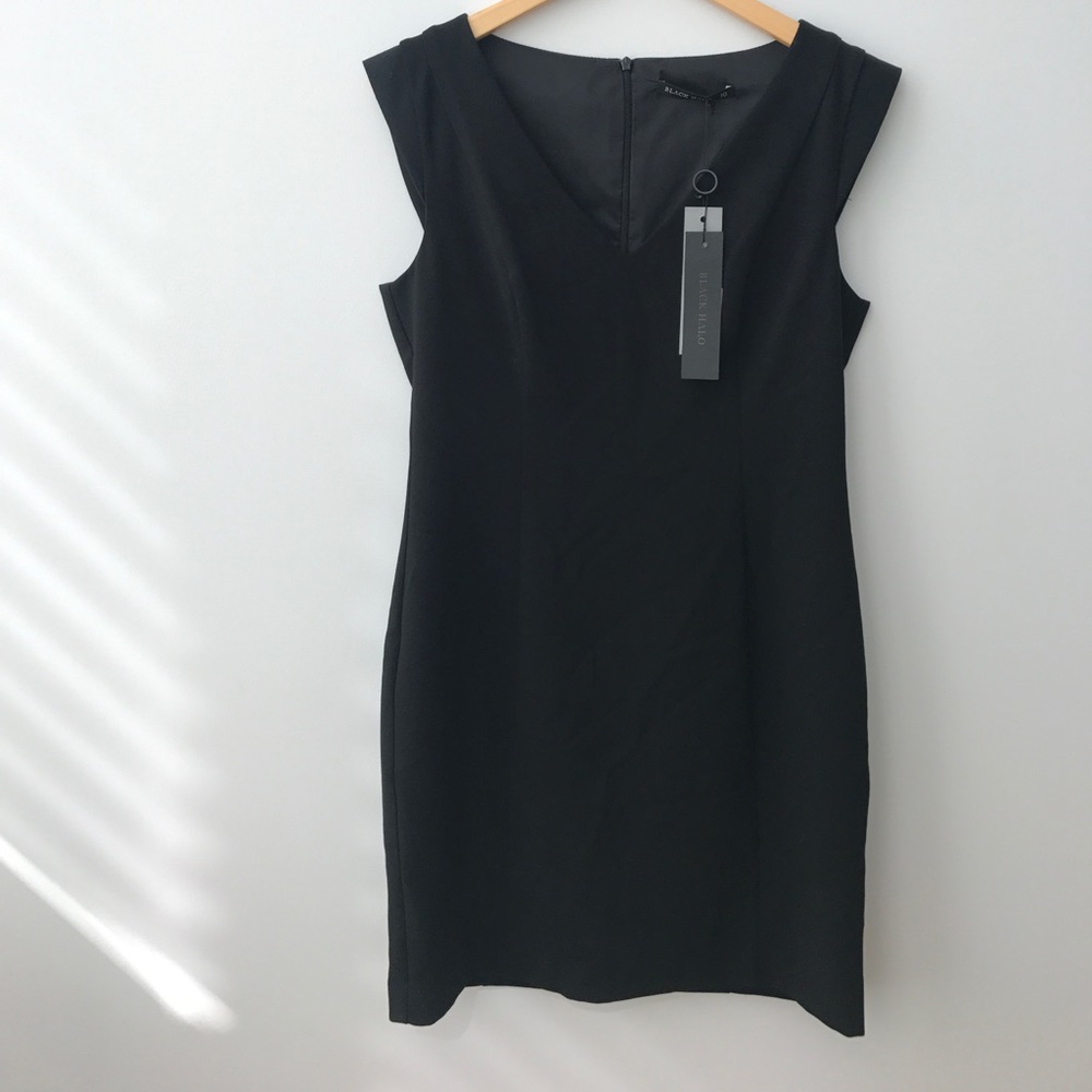 🎉NWT Black Halo Black dress Size 10