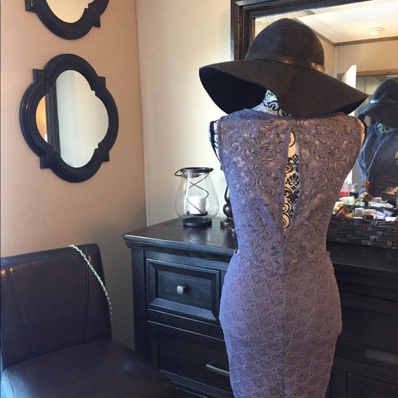 Free People NEVER WORN Scalloped Lace Cutout Dress - Picture 5 of 6