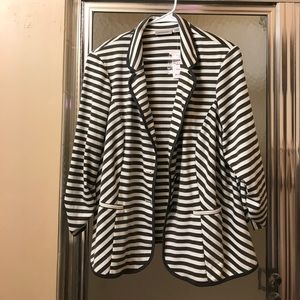 Striped blazer