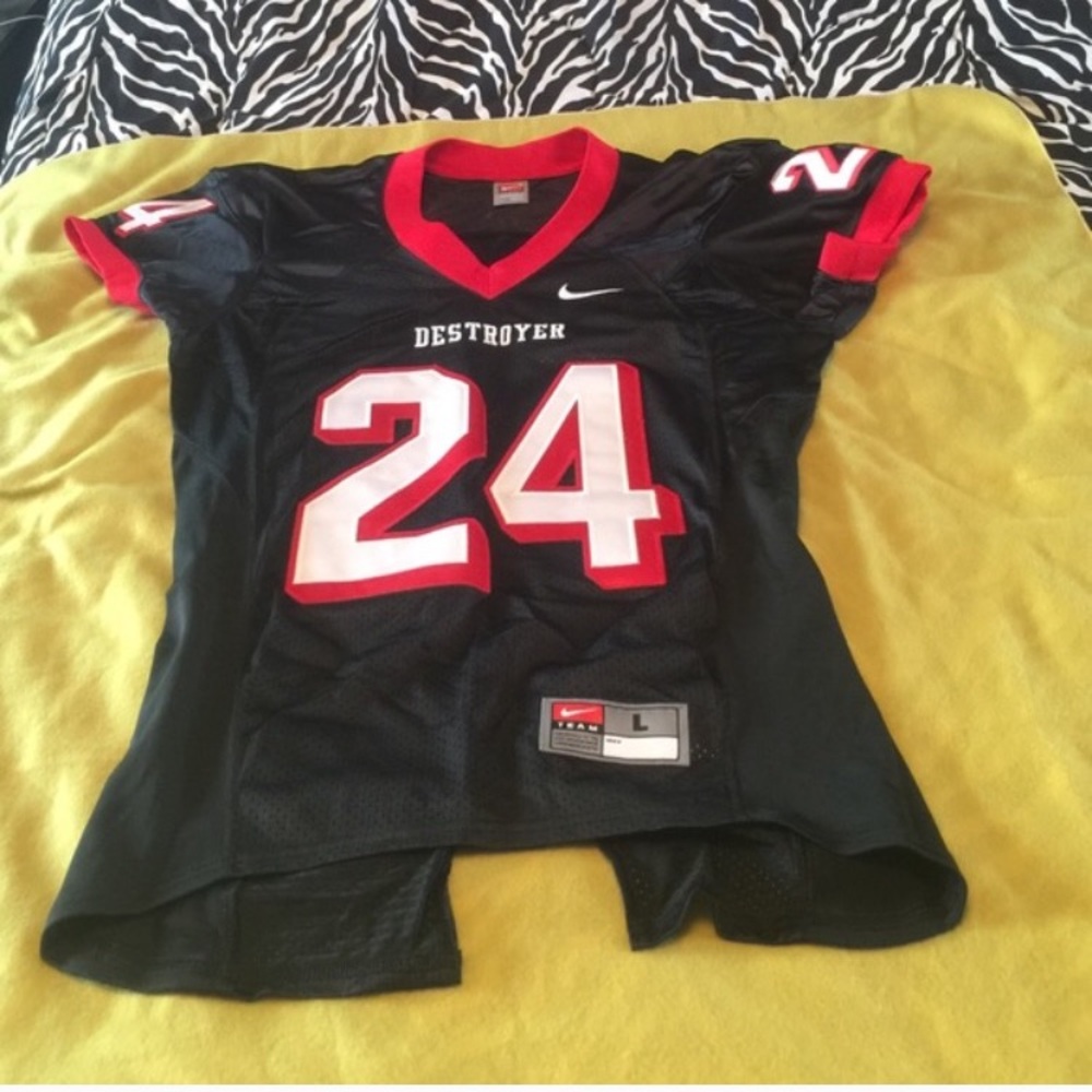 Nike destroyer football jersey Halloween