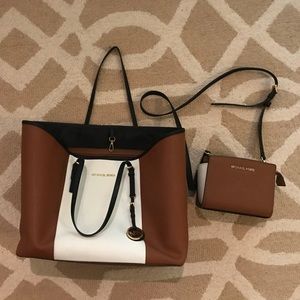 Michel Kors Laptop Bag and Crossbody