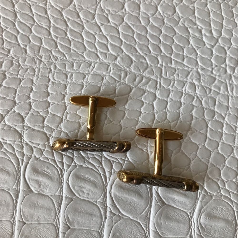 Ghopard men's cuff links