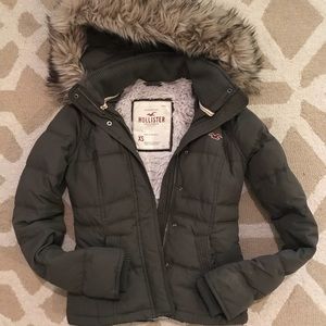 Hollister Down Clay - XS - Dark Green