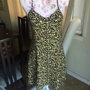 Floral print dress
