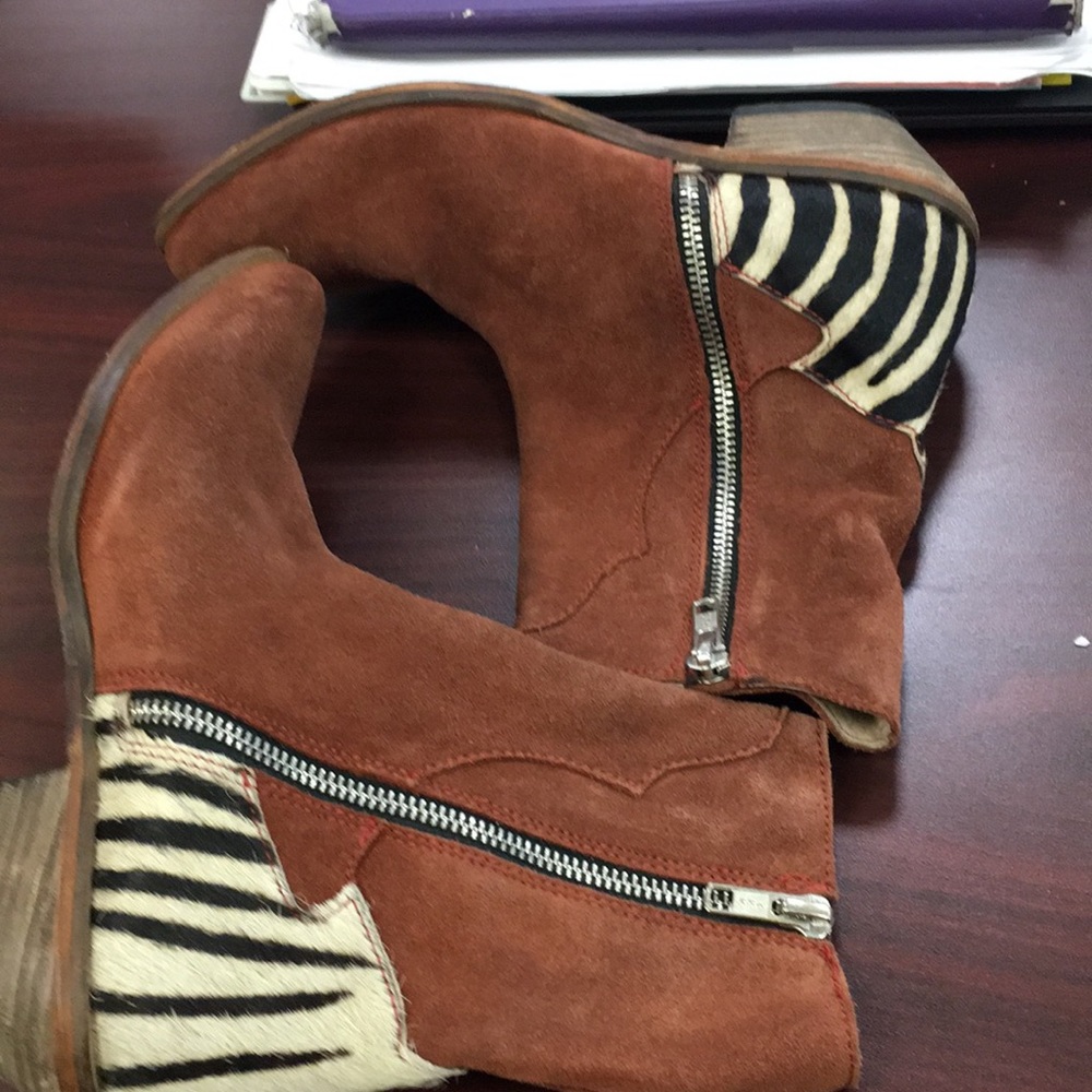 LAST ONE! Free People Leather Boot - Picture 5 of 6