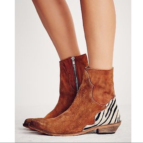 LAST ONE! Free People Leather Boot - Picture 2 of 6