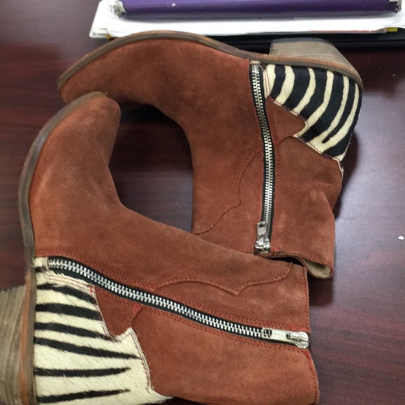 LAST ONE! Free People Leather Boot - Picture 5 of 6