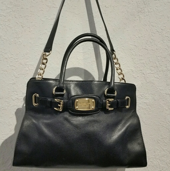 Michael Kors Collection Handbags - Michael Kors Saffiano Leather Large Shoulder Bag