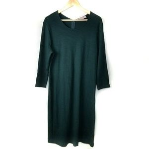 Philosophy Knee Length Hunter Green Dress Sz XL