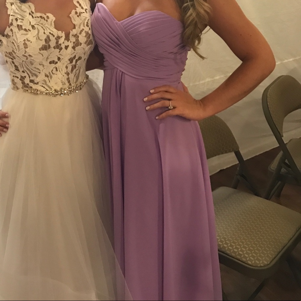 Allure Bridal mullberry bridesmaid dress 1221